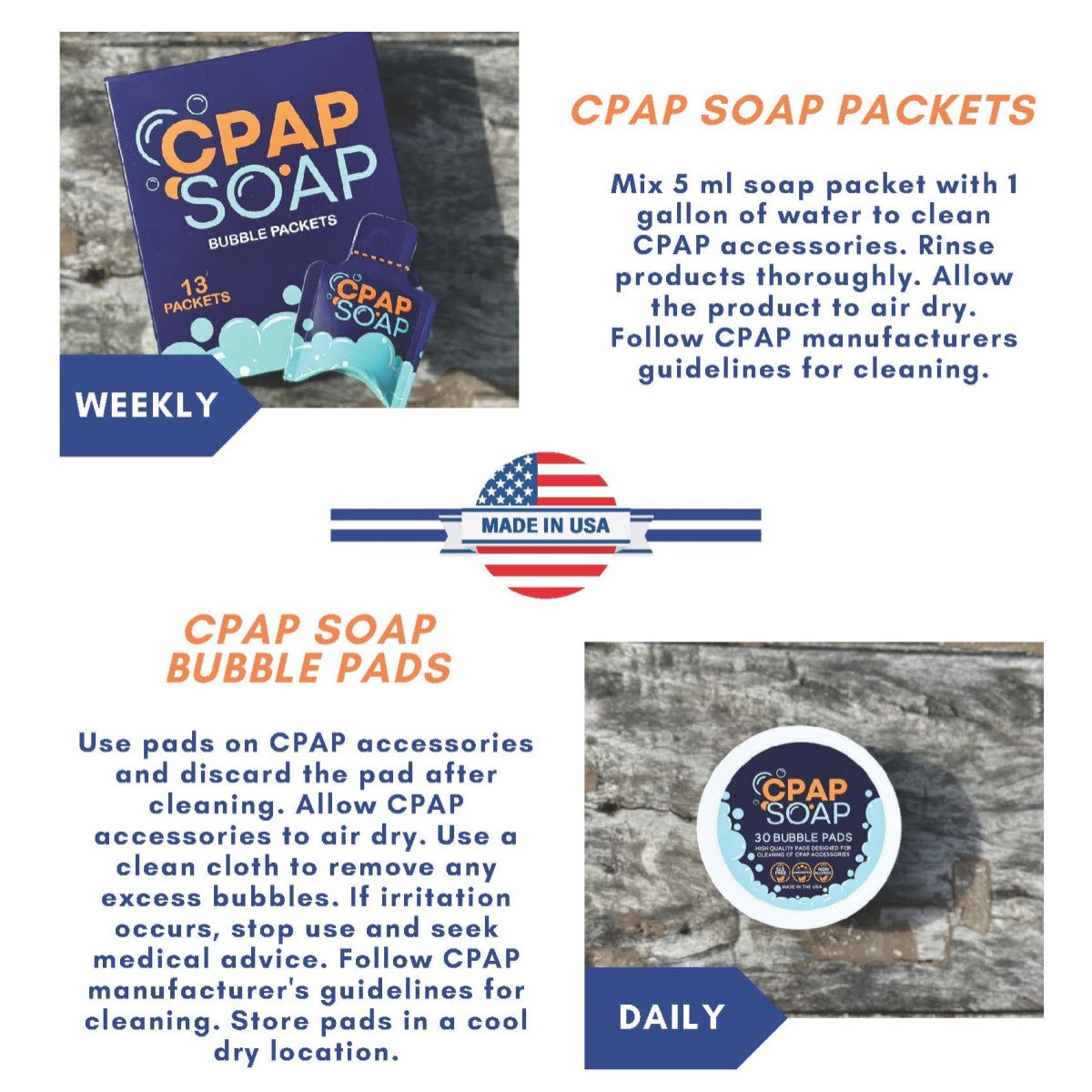 Infograph CPAP Soap Cleaning Kit - 90 Day Supply