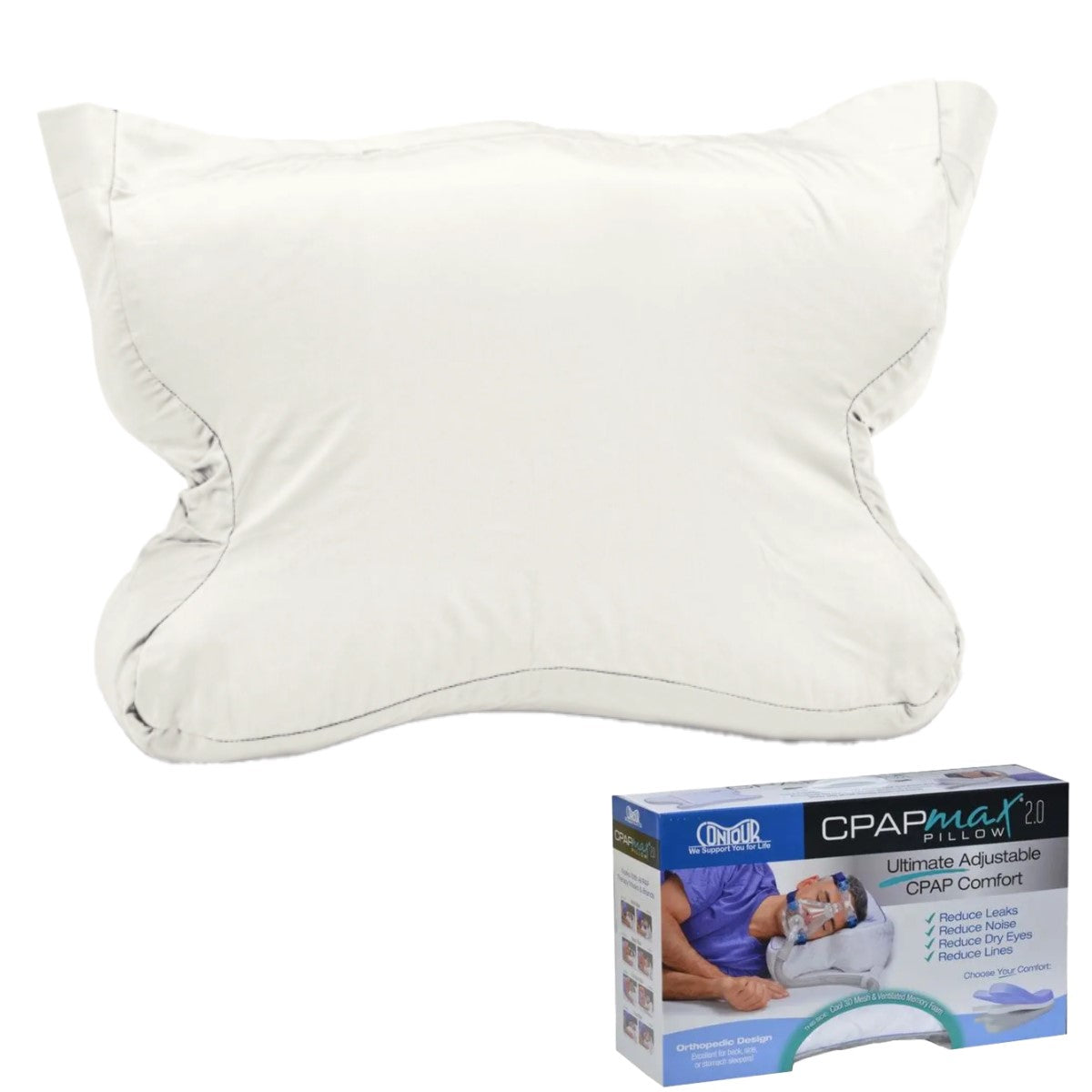 Stock photo of Contour Products CPAPmax 2.0 CPAP Pillow Case
