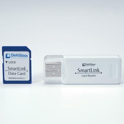 Stock photo of Drive DeVilbiss Medical SmartLink Module CPAP Machine Card Reader and SD Card