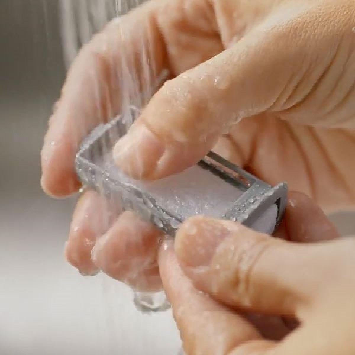 Photo of hand washing Philips Respironics DreamStation 2 Compatible CPAP Machine Pollen Filter