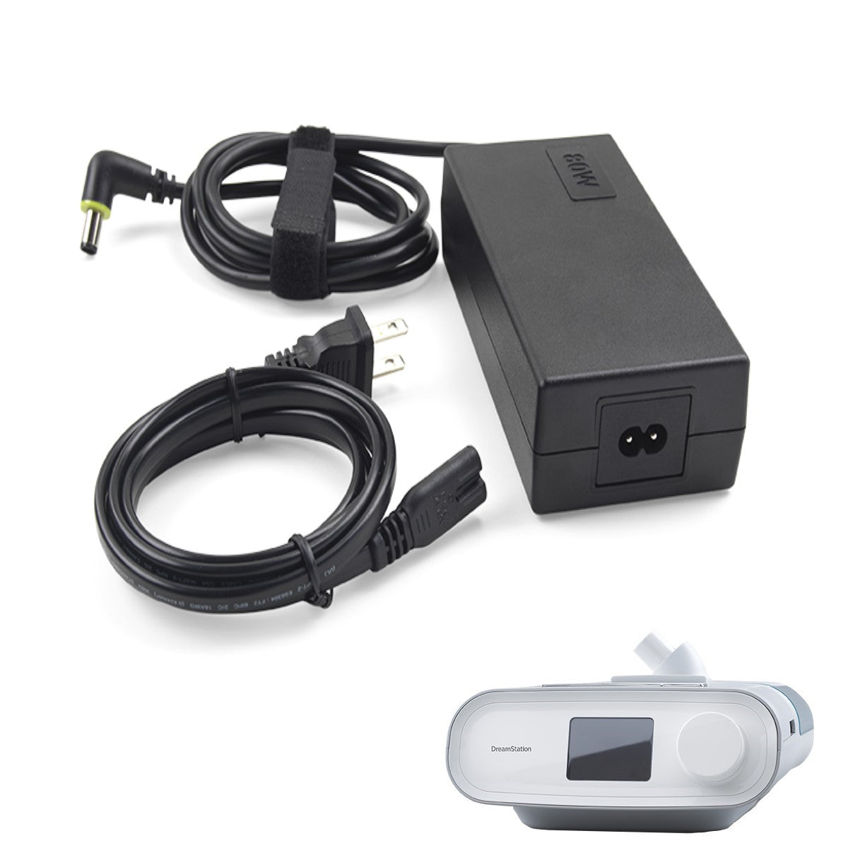 Stock photo of Philips Respironics DreamStation 80 Watt CPAP Machine Power Supply