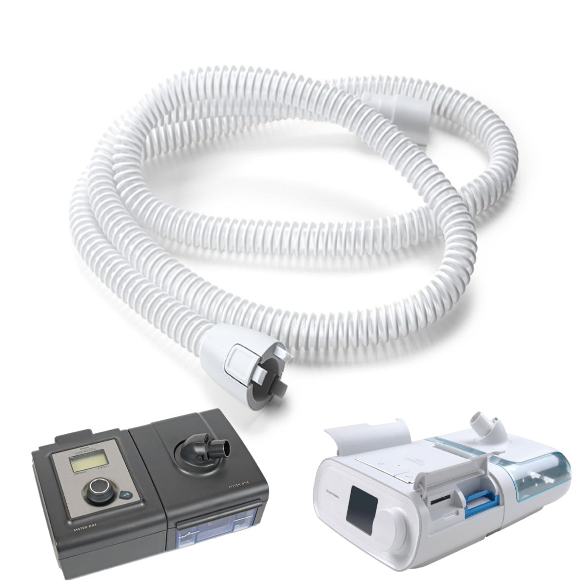 Stock photo of Philips Respironics DreamStation CPAP Machine Heated Tubing