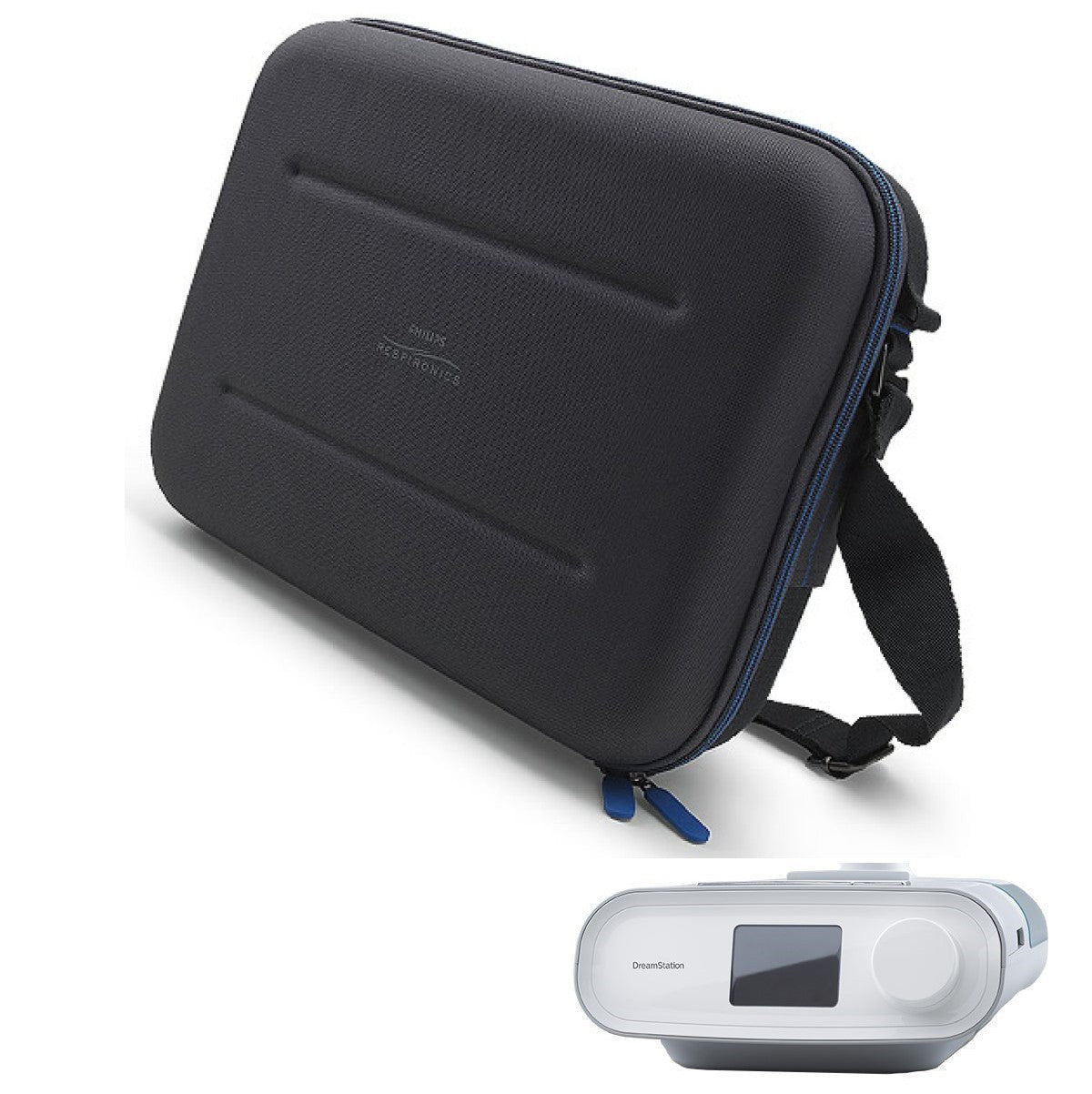 Stock photo of Philips Respironics DreamStation CPAP Machine Travel Kit