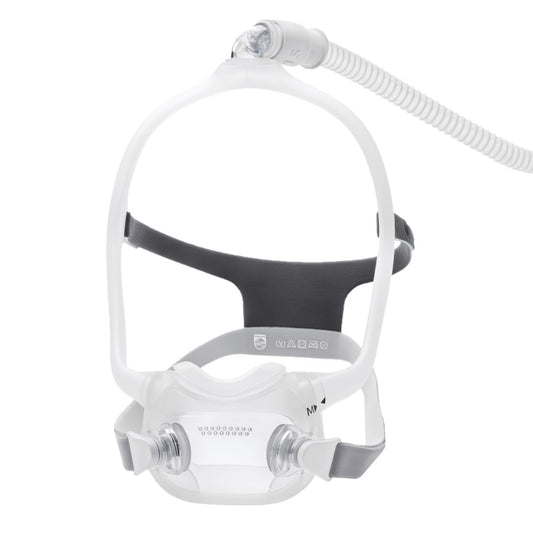 Floating Image of Philips Respironics DreamWear Full Face Mask W/ Headgear & Connecting Tubing