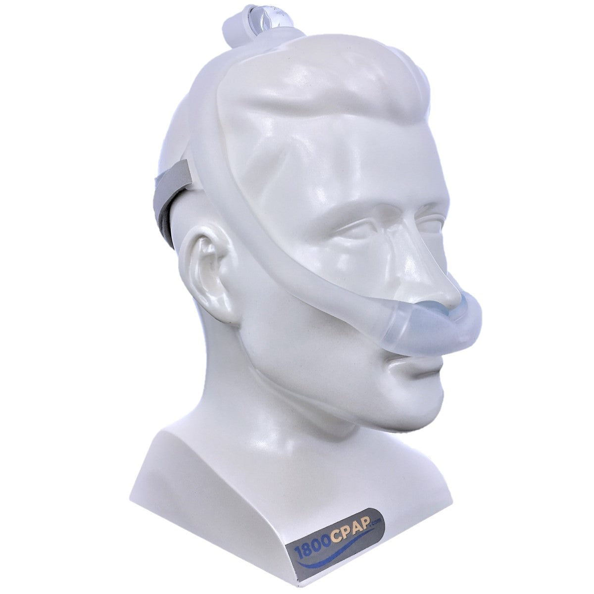 Stock photo of Philips Respironics DreamWear Gel nasal pillow CPAP mask with headgear