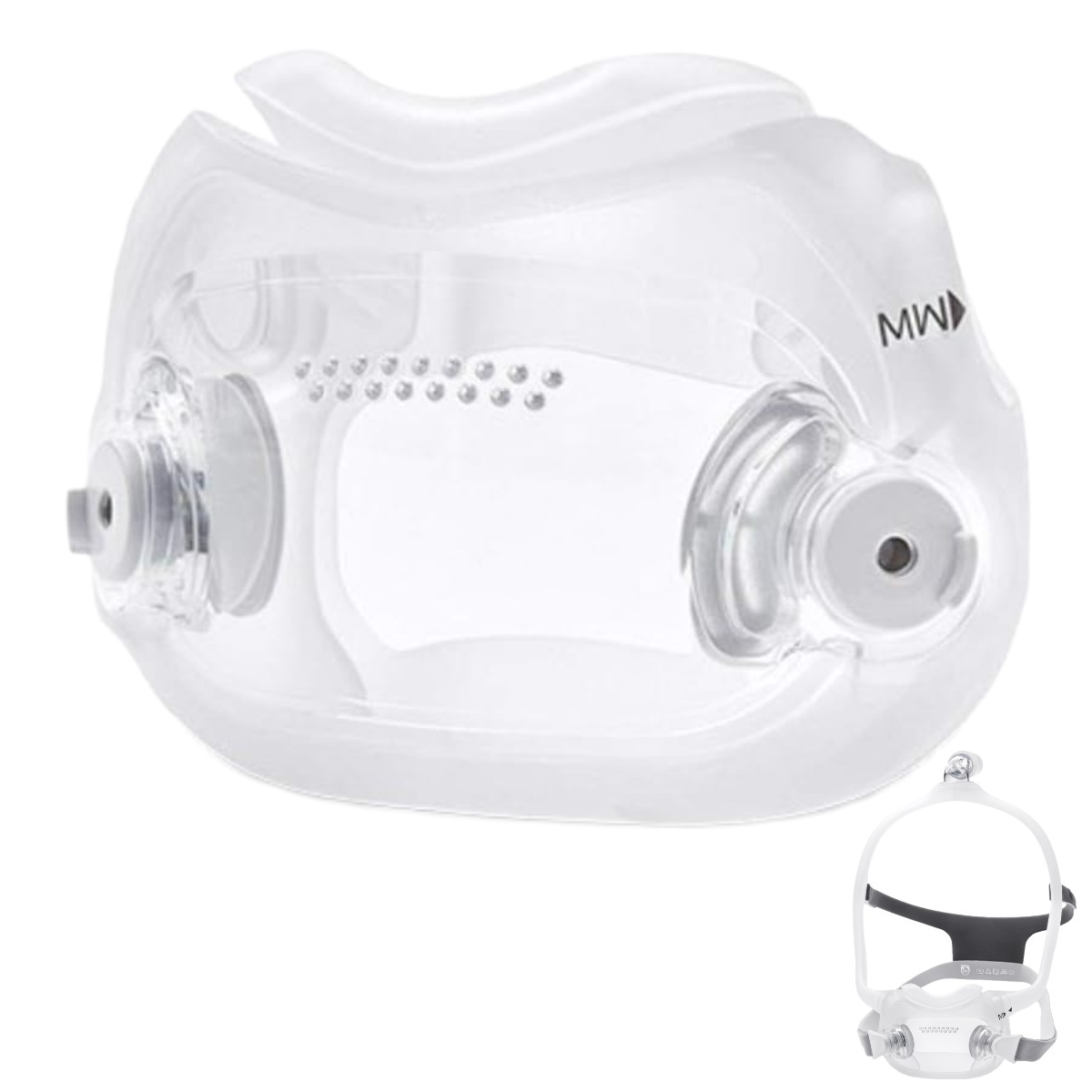 Stock Image of Philips Respironics DreamWear Medium Wide Full Face Mask Replacement Cushion