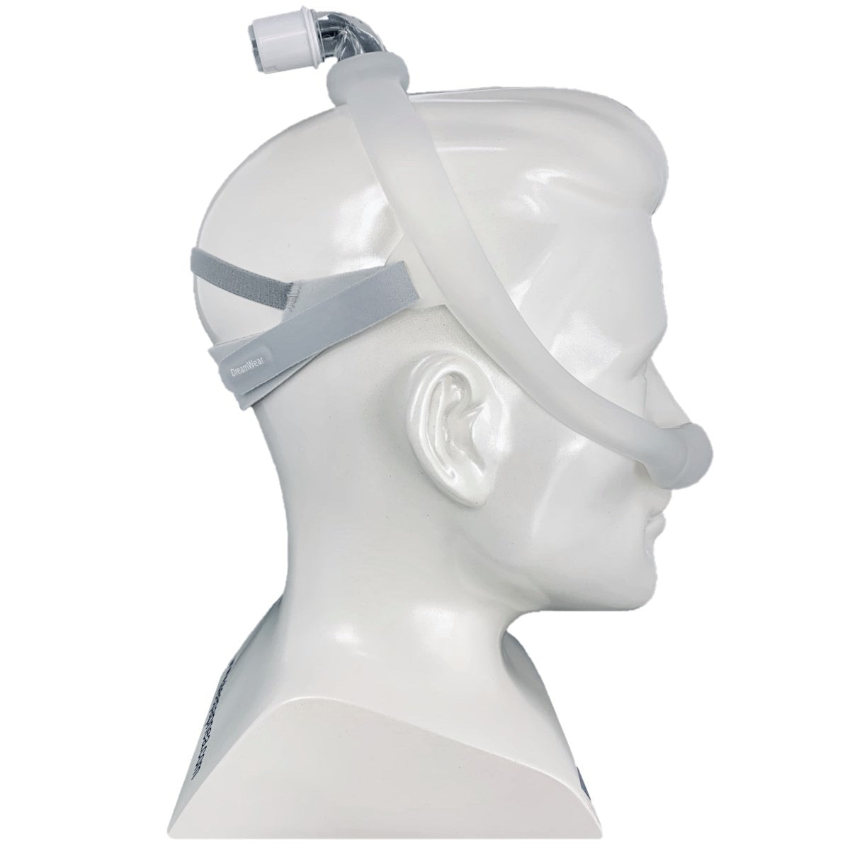Side View of Philips Respironics DreamWear Nasal CPAP Mask W/ Headgear