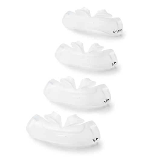 Stock photo of Philips Respironics DreamWear nasal pillow CPAP mask cushions