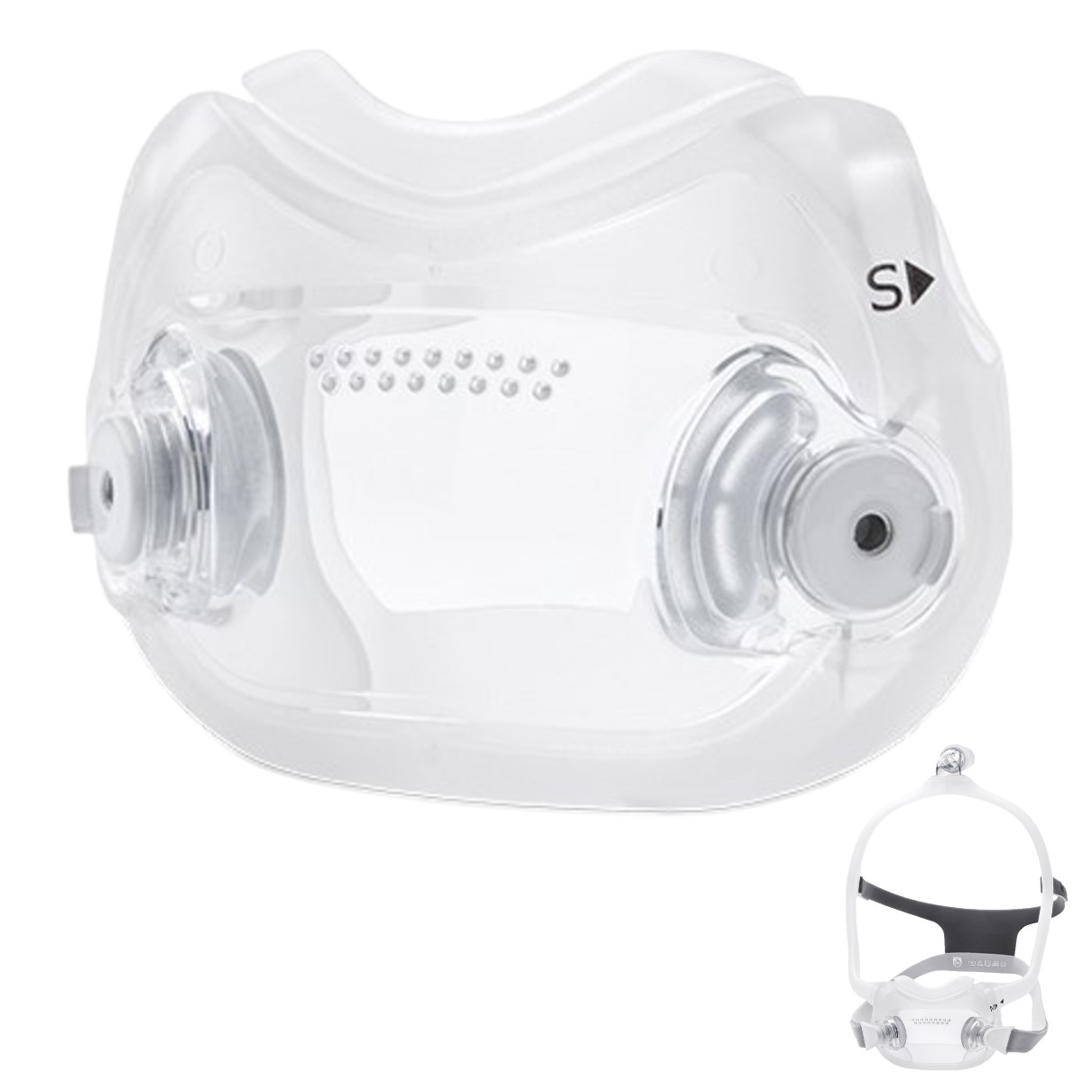 Stock Image of Philips Respironics DreamWear Small Full Face Mask Replacement Cushion