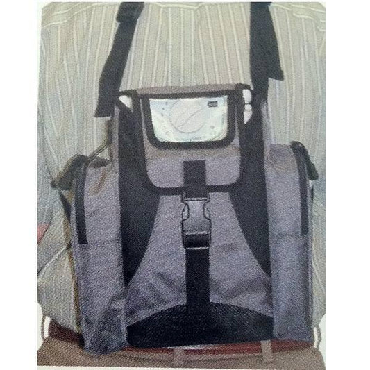 Stock Image of Man Wearing EasyPulse POC Portable Oxygen Concentrator W/ Battery