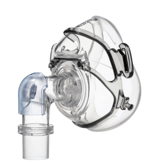Stock photo of React Health Elara full face CPAP mask without headgear