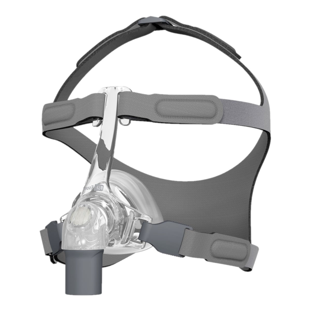 Stock photo of Fisher & Paykel Eson nasal CPAP mask with headgear