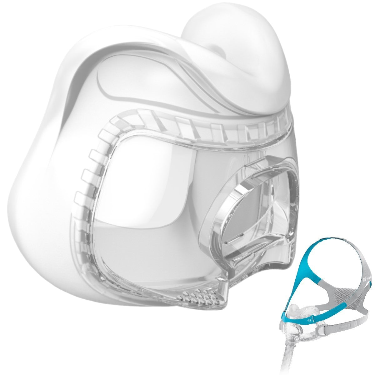 Stock photo of Fisher & Paykel Evora full face CPAP mask cushion