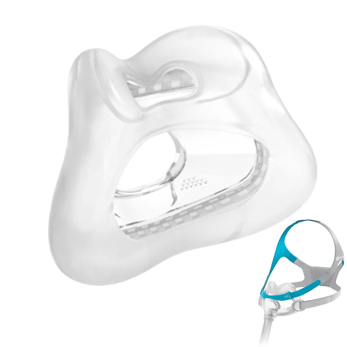 Stock photo of Fisher & Paykel Evora full face CPAP mask cushion seal