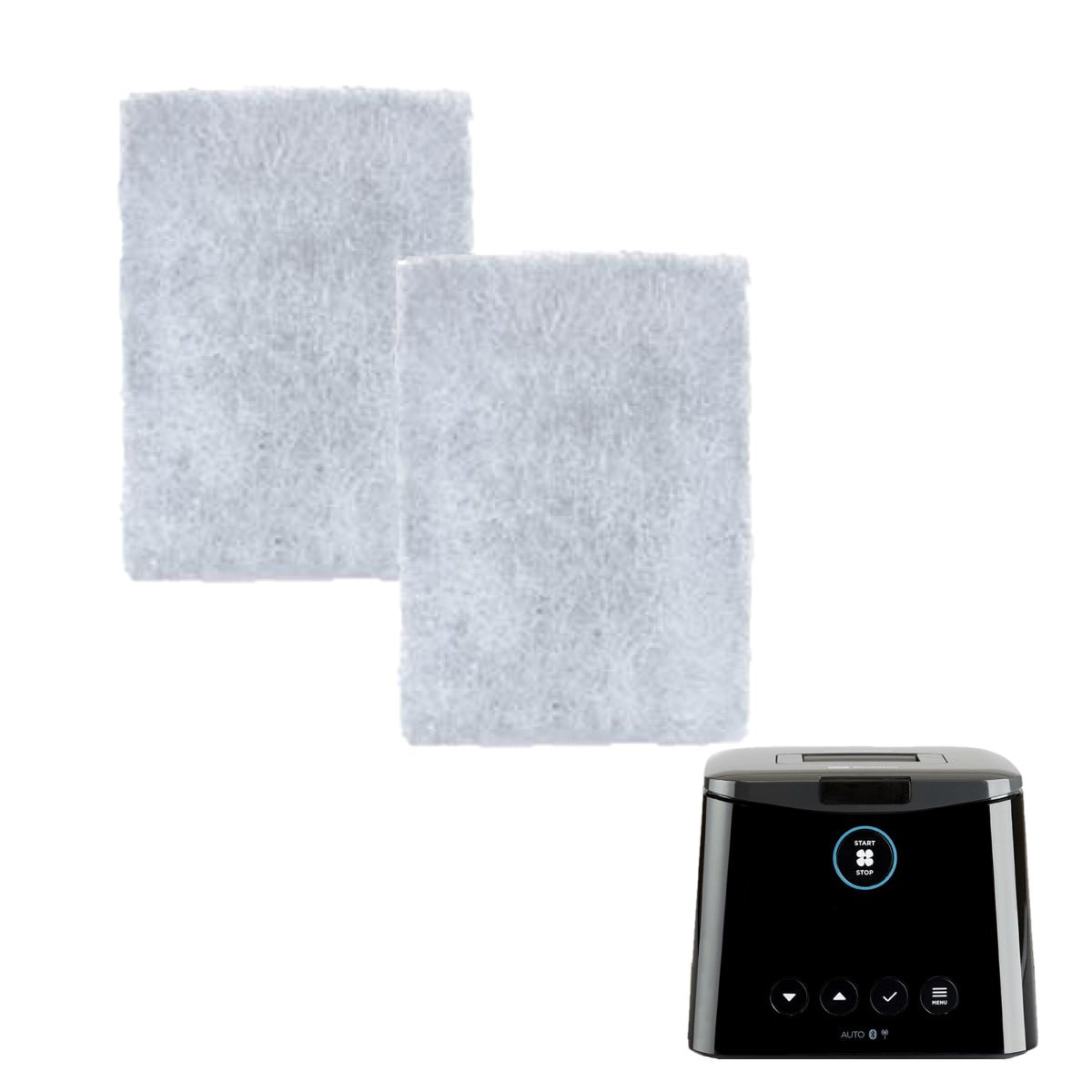 Stock photo of Fisher & Paykel SleepStyle CPAP machine filters 2 pack
