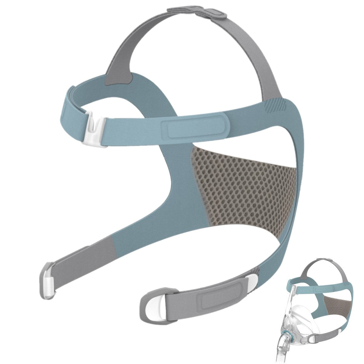 Stock Image of Replacement Full Face Headgear for Fisher & Paykel Vitera Full Face CPAP Mask
