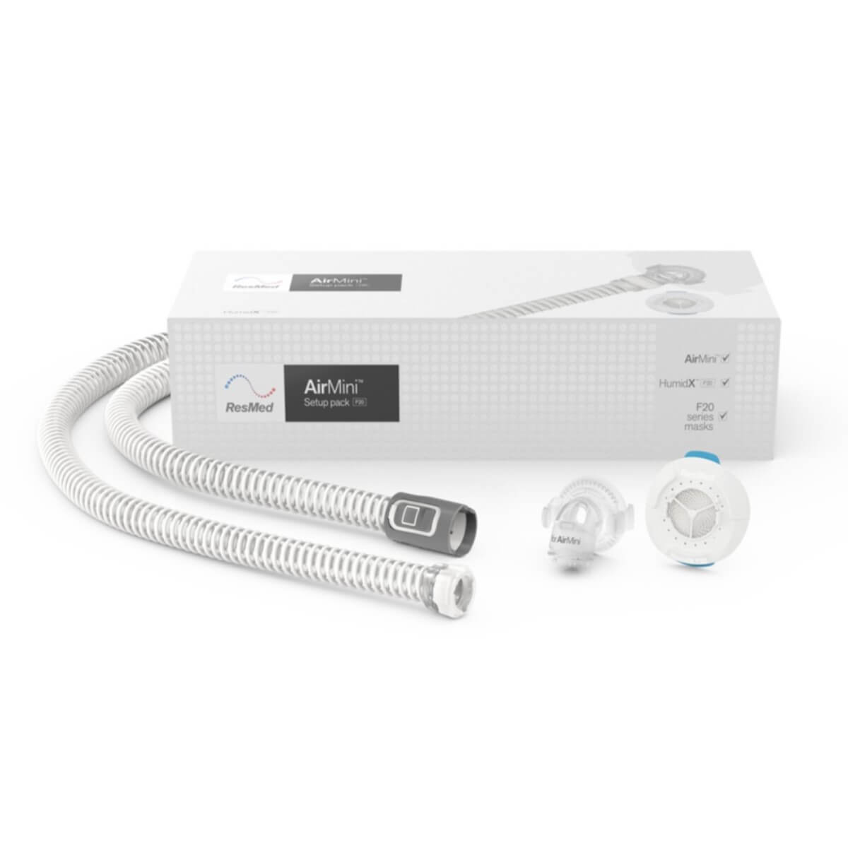 Stock photo of ResMed AirMini F20 Setup Pack