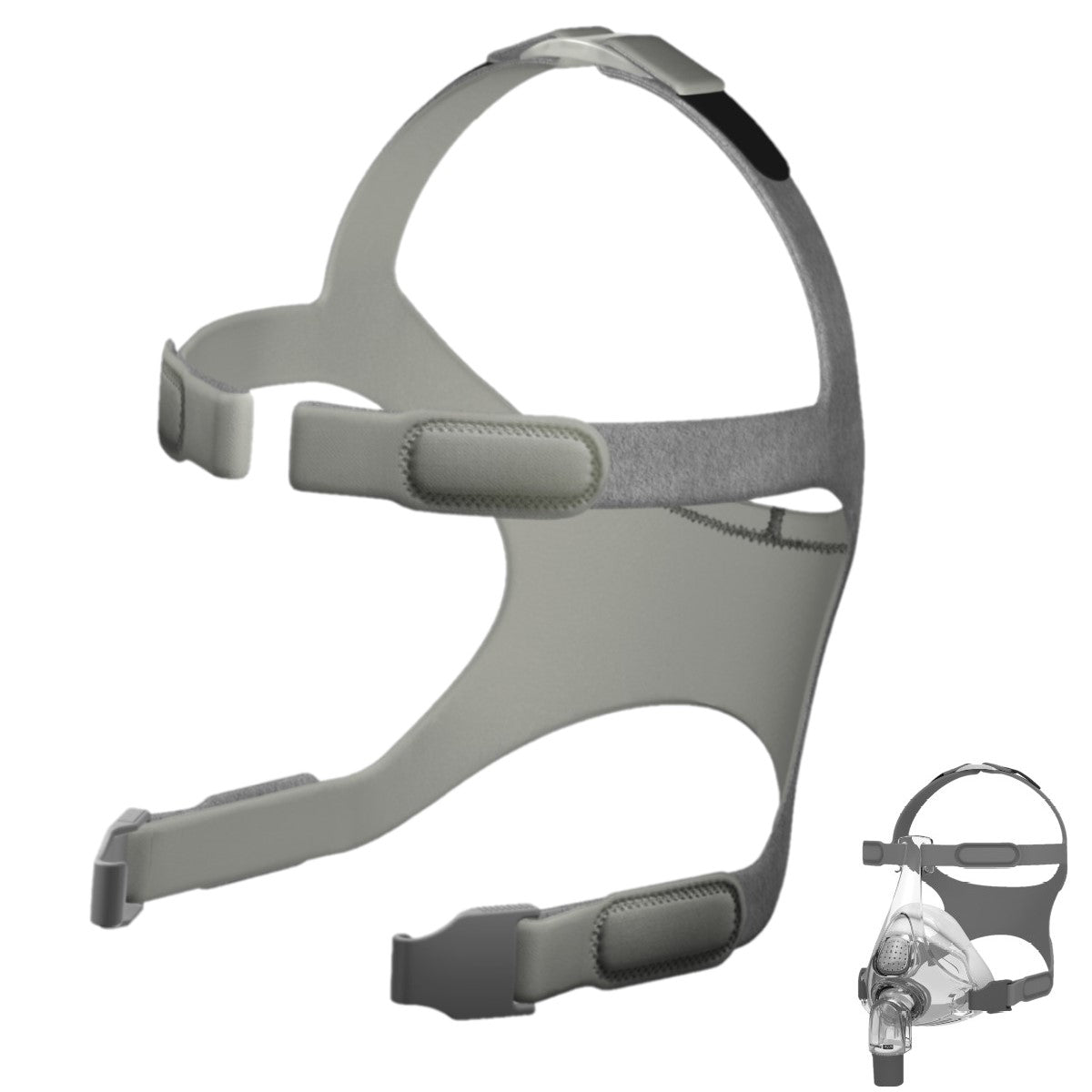 Stock photo of Fisher & Paykel Simplus full face CPAP replacement headgear