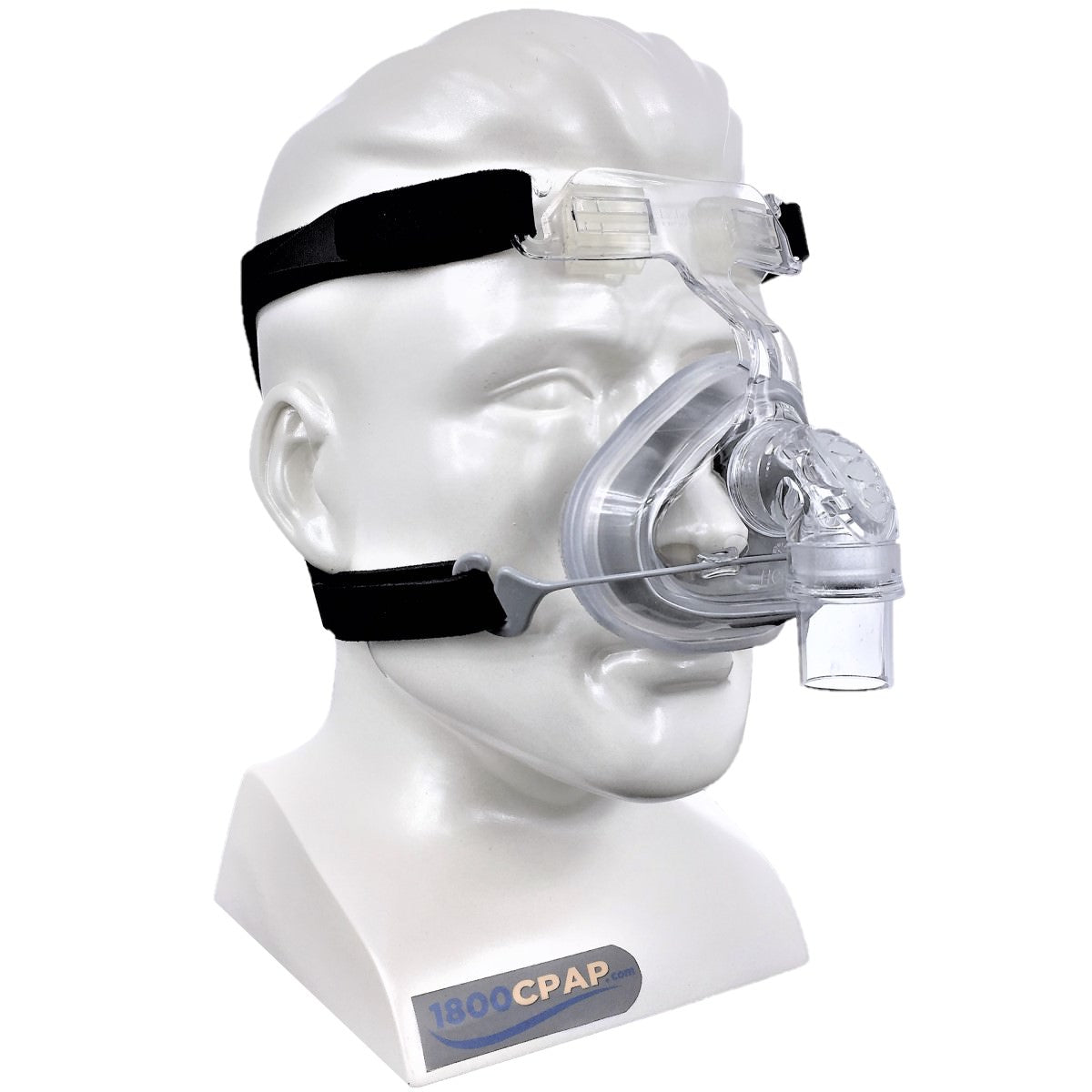 Stock photo of Fisher & Paykel FlexiFit 405 nasal CPAP mask with headgear