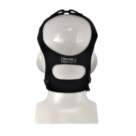 Stock photo of Fisher & Paykel HC432 full face CPAP mask headgear