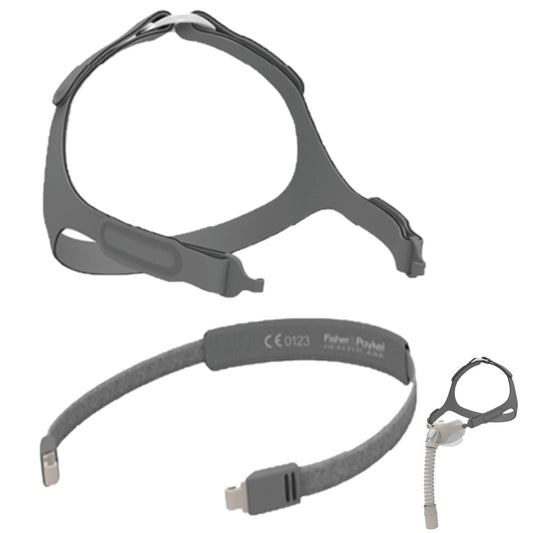 Stock Image of Replacement Fisher & Paykel Pilairo Q Adjustable & Stretch-Wise Headgear Combo Pack