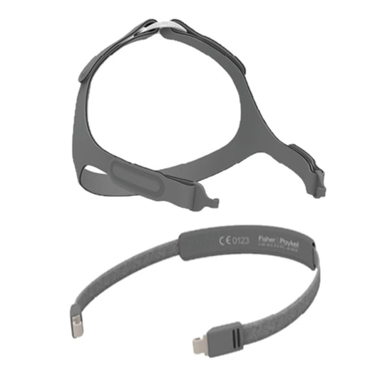 Stock photo of Fisher & Paykel Pilairo Q Adjustable and StretchWise CPAP mask headgear combo pack