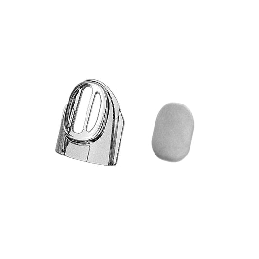 Stock photo of Fisher & Paykel Pilairo Q CPAP mask elbow cover and diffuser