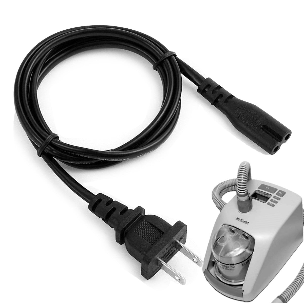 Stock photo of Fisher & Paykel CPAP Machine Power Cord