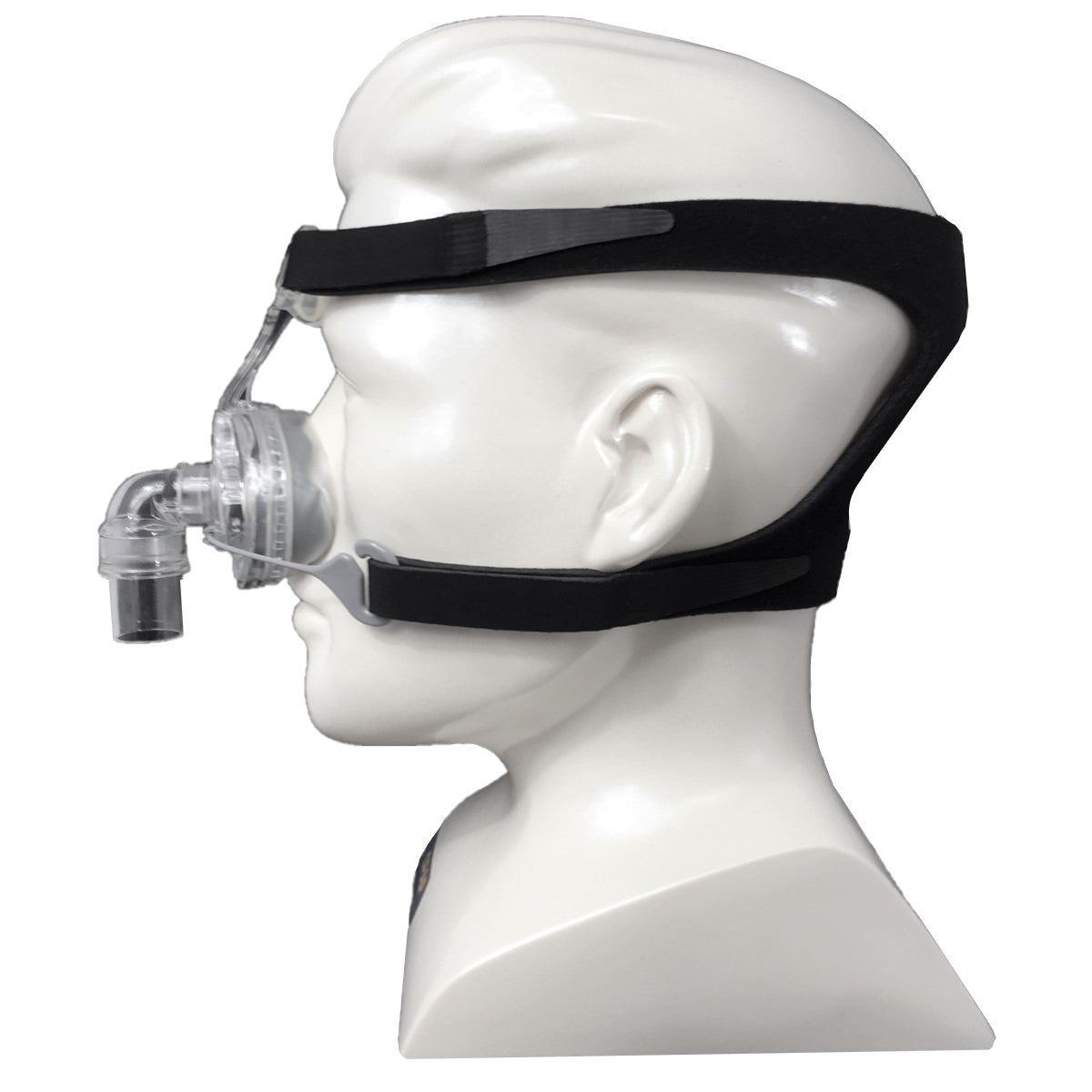 Side View of Fisher & Paykel Zest Nasal CPAP Mask W/ Optional Headgear