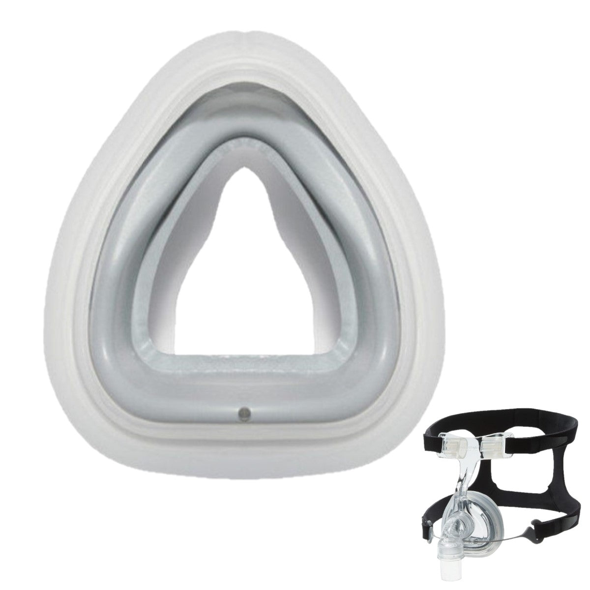 Stock photo of Fisher & Paykel 407 nasal CPAP mask foam seal cushion