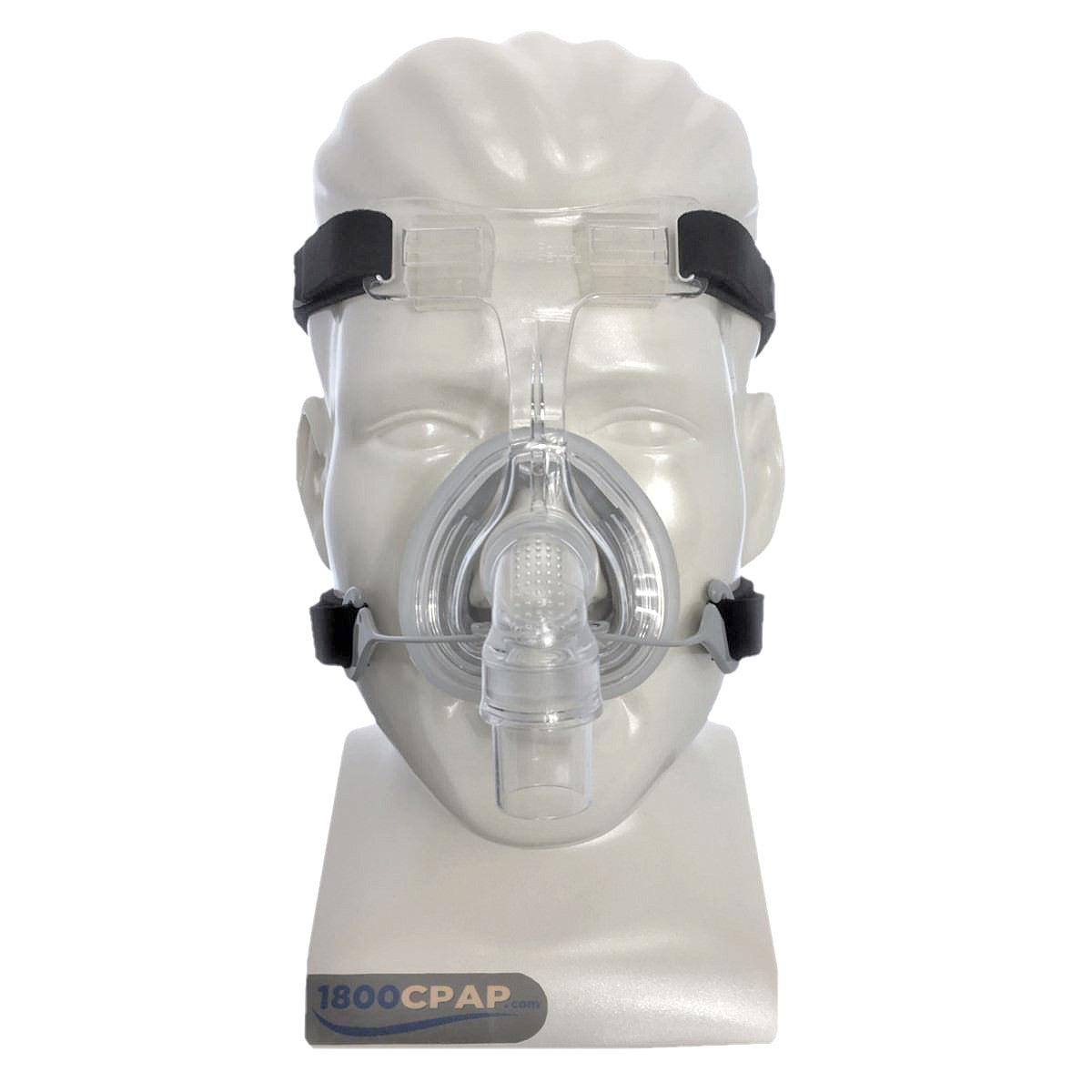 Stock photo of Fisher & Paykel FlexiFit 407 nasal CPAP mask with headgear