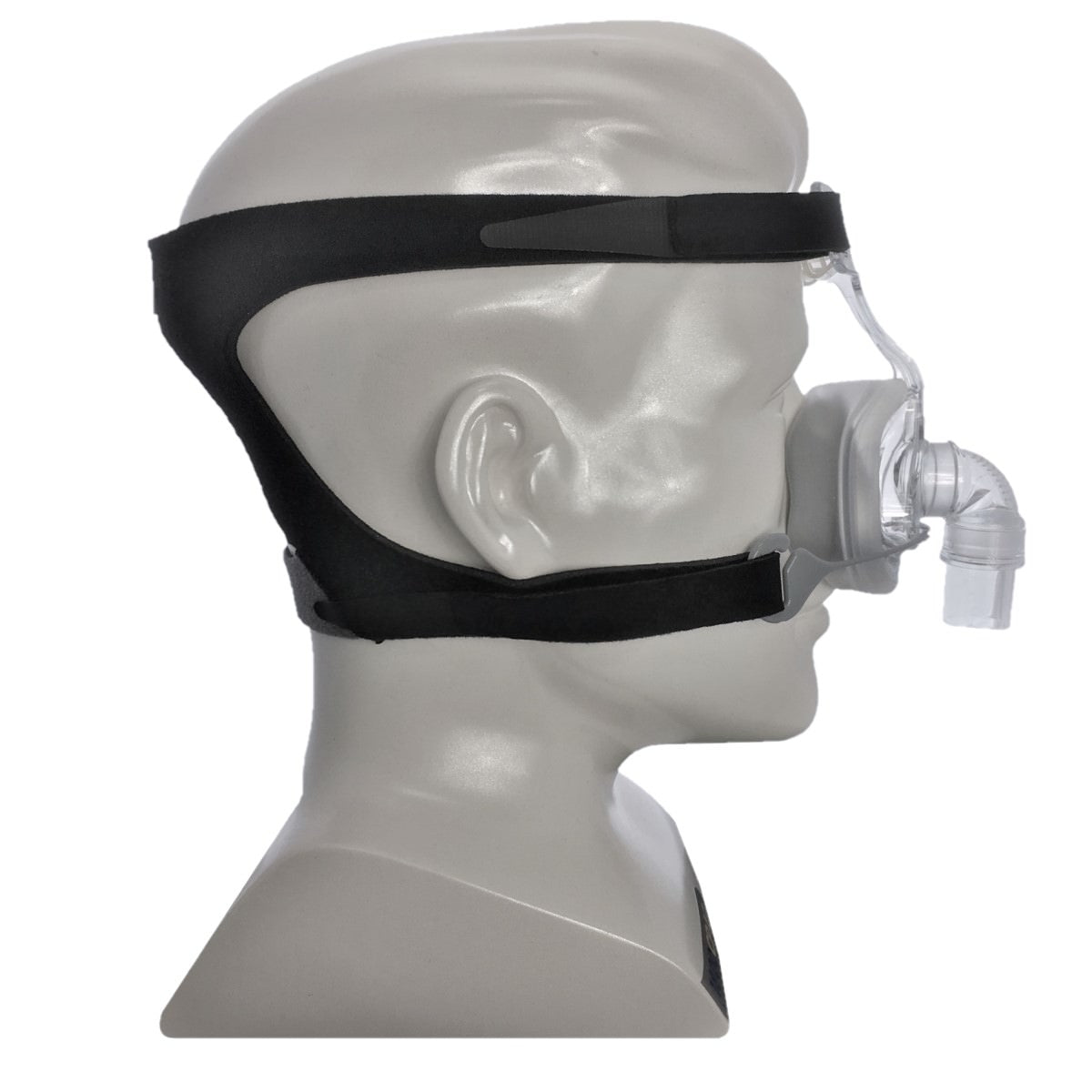 Stock photo of Fisher & Paykel FlexiFit 407 nasal CPAP mask with headgear