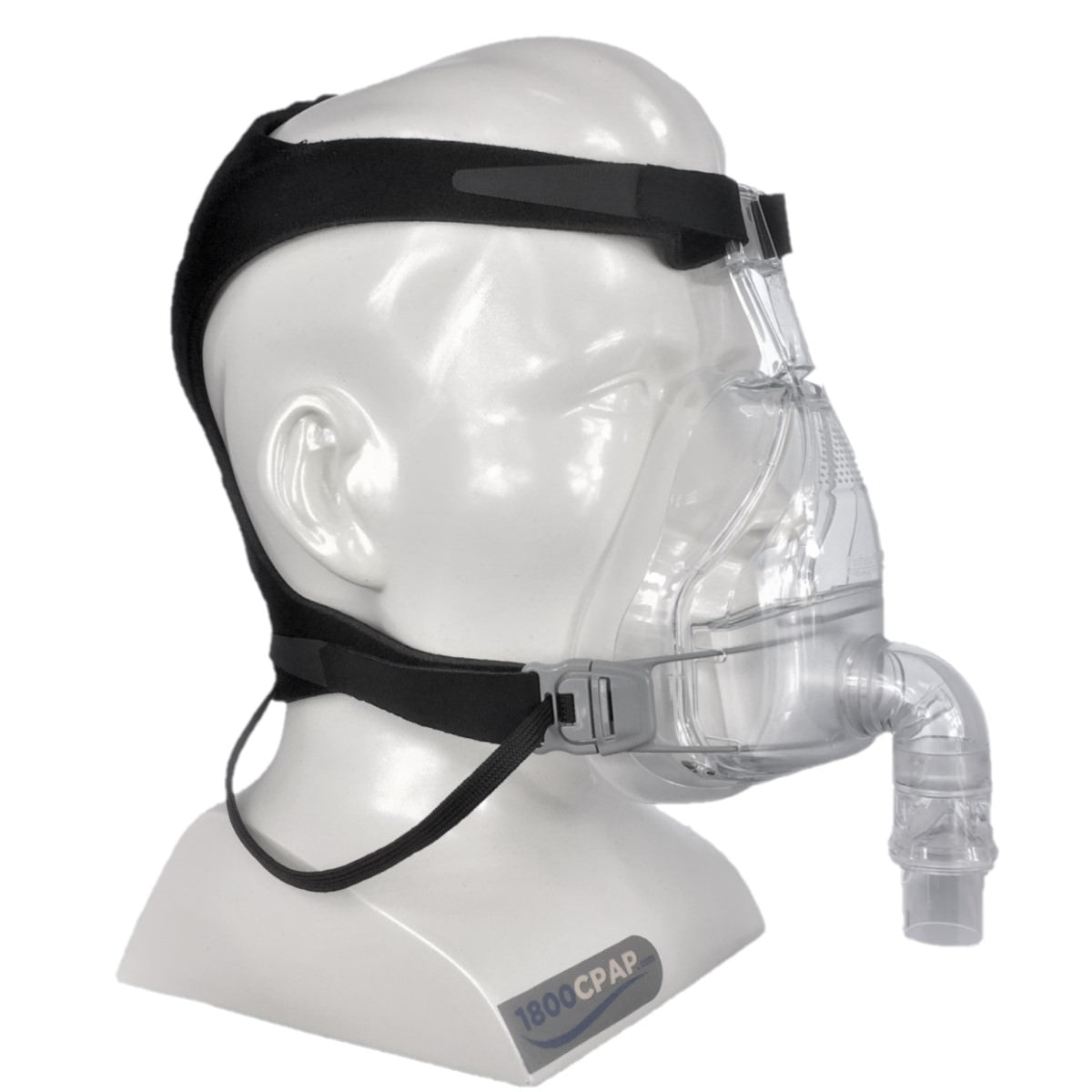 Stock photo of Fisher & Paykel FlexiFit 431 full face CPAP mask with headgear