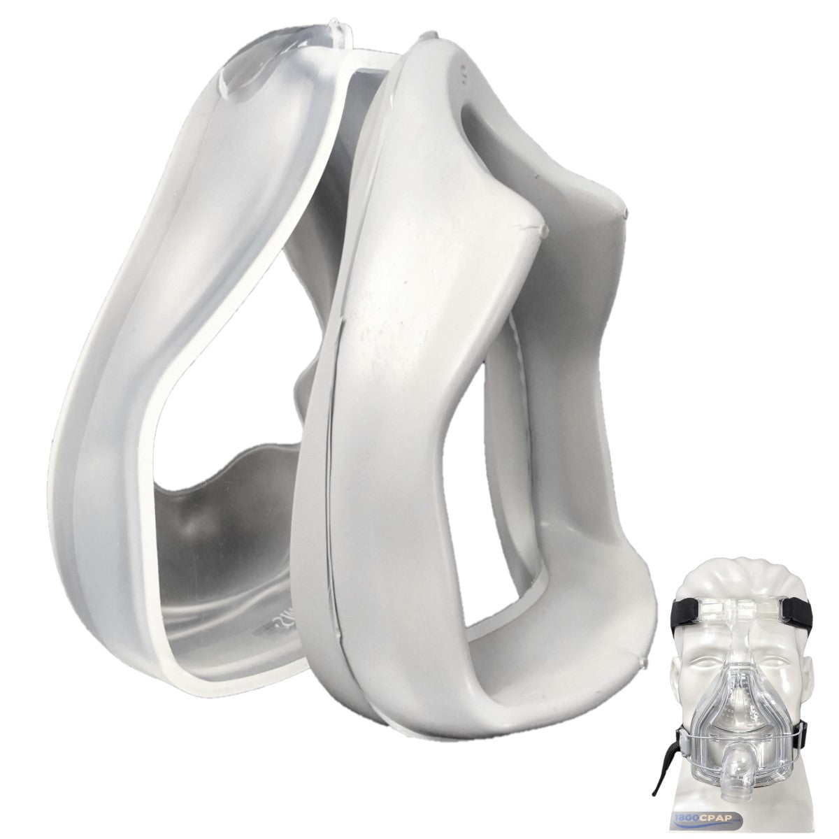 Stock photo of Fisher & Paykel Forma full face CPAP mask foam cushion and seal