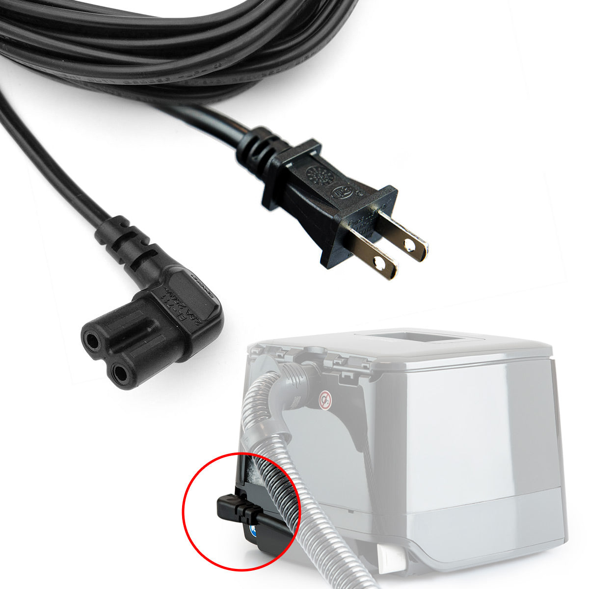 Stock Image of Fisher & Paykel SleepStyle AC Power Cord
