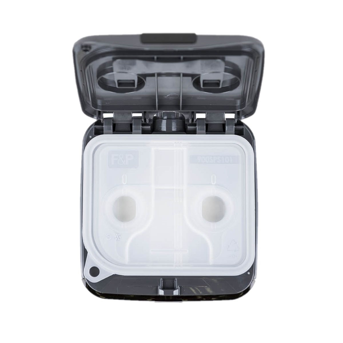Top View of Fisher & Paykel's Water Chamber Inside of a SleepStyle CPAP Machine