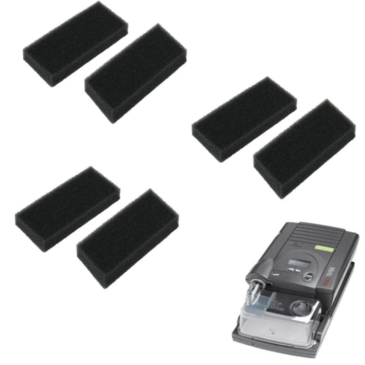 Stock Image of Foam Pollen Filters for Philips Respironics REMstar Pro Plus Auto - 6 Pack