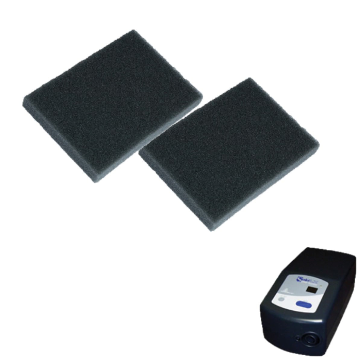 Stock photo of Spirit Medical Respironics Foam Filter for Aria and Duet 2 Pack
