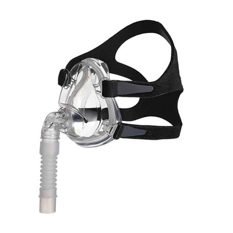 Angled Stock Image of Sunset Healthcare Full Face CPAP Mask W/ Headgear