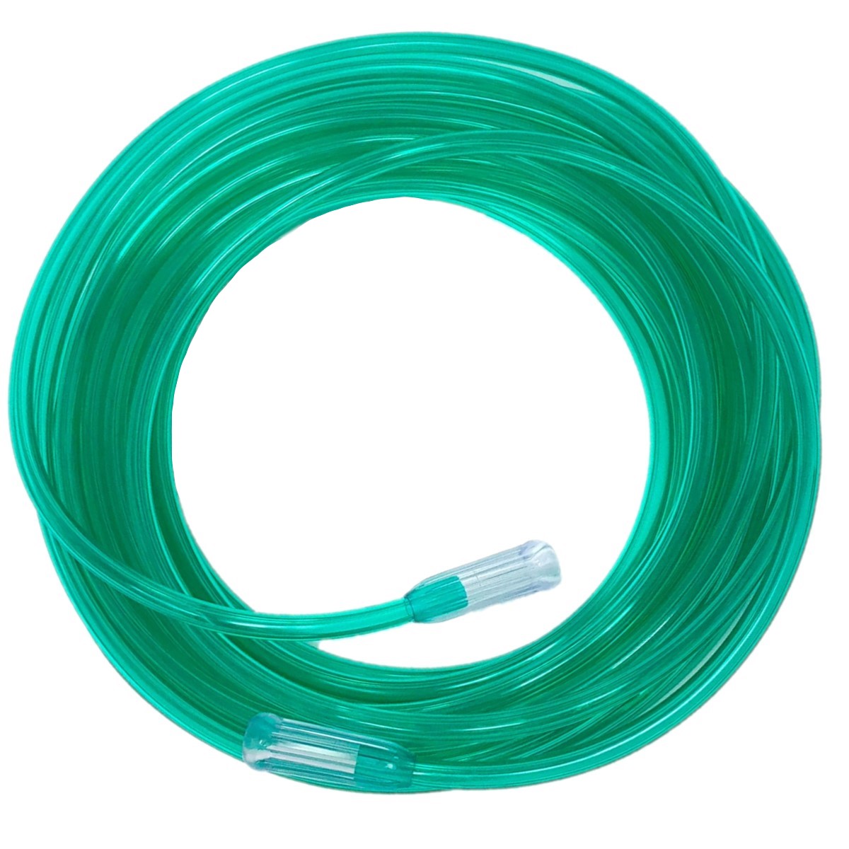 Stock photo of Sunset Healthcare Solutions Disposable Oxygen Tubing 25 Foot Length - Green