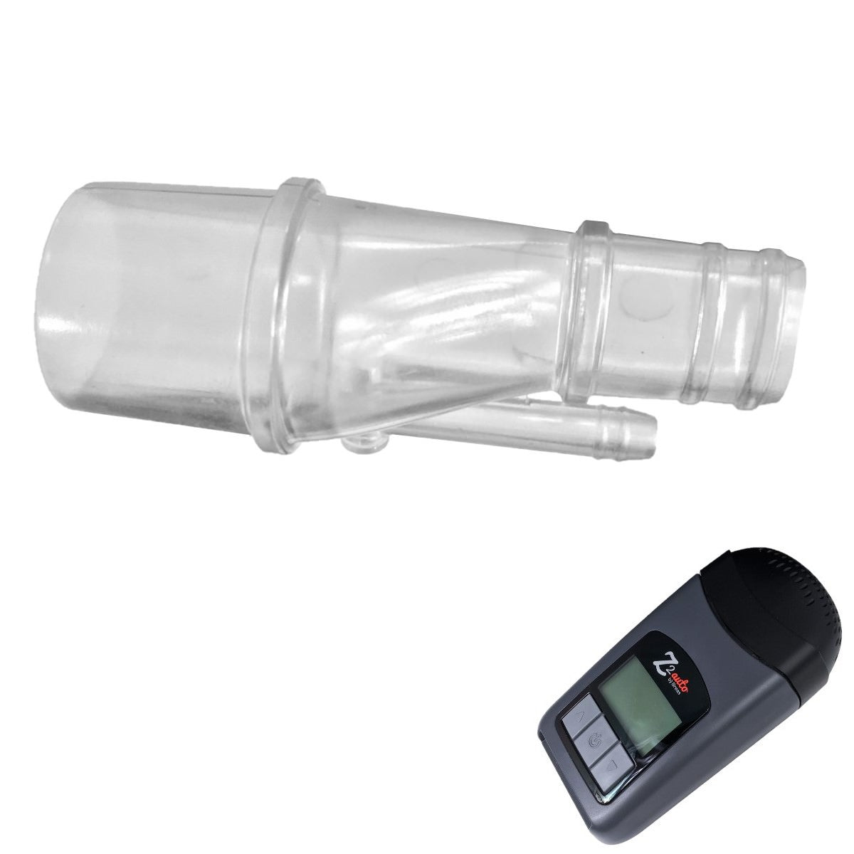 Stock photo of Human Design Medical Z1/Z2 CPAP Custom Tube Adapter