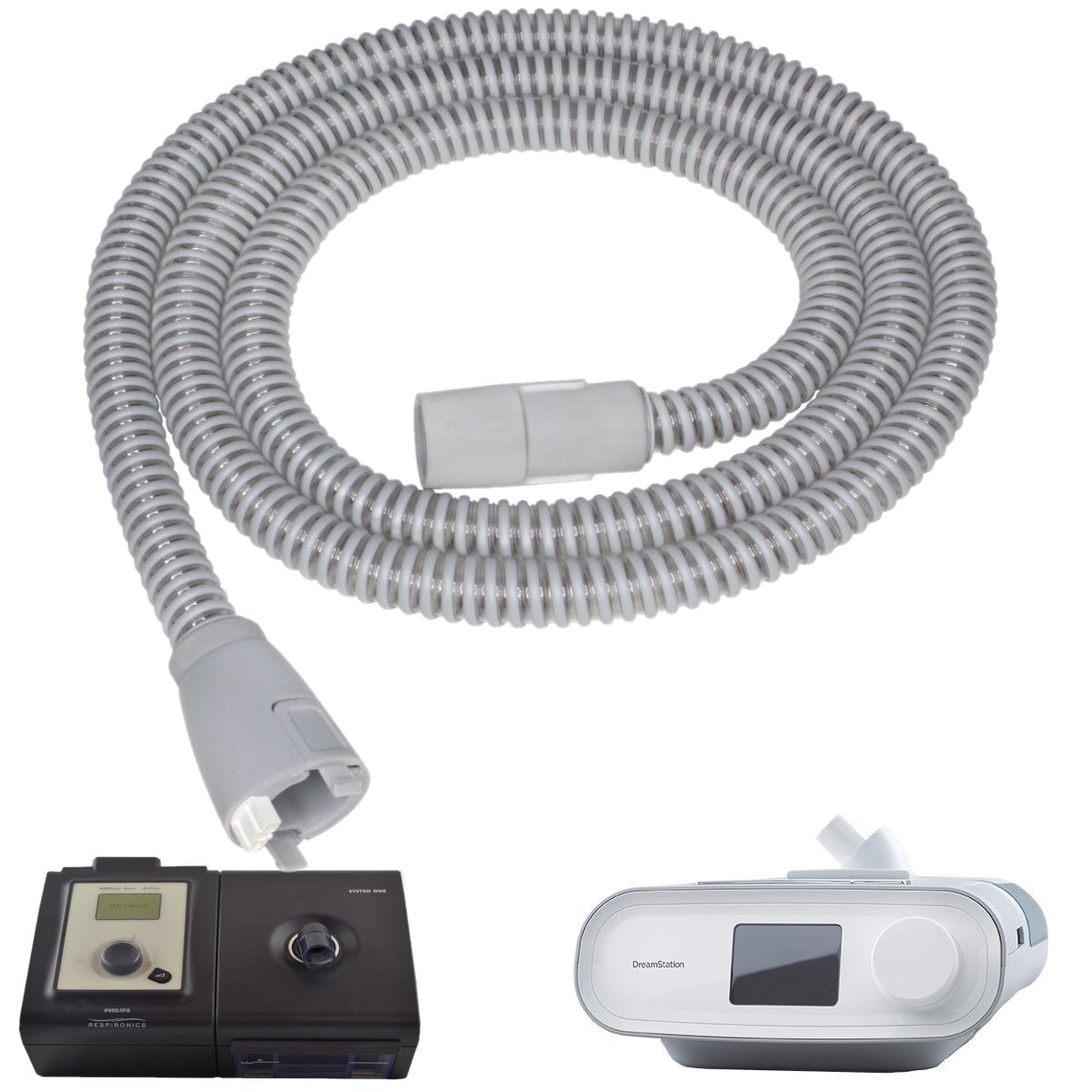 Stock Image of Heated CPAP Hose Tubing for DreamStation & System One