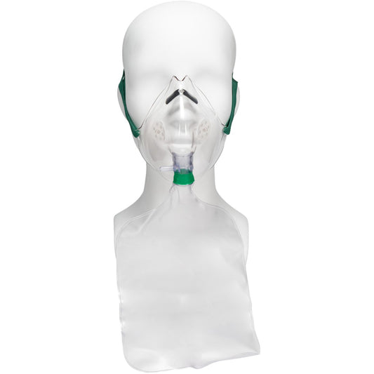 Stock Image of Hudson RCI Non-Rebreathing Mask / Safety Vent