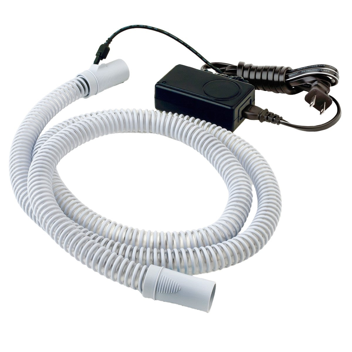 Stock photo of Plastiflex Hybernite Universal Heated CPAP Tubing with Power Supply