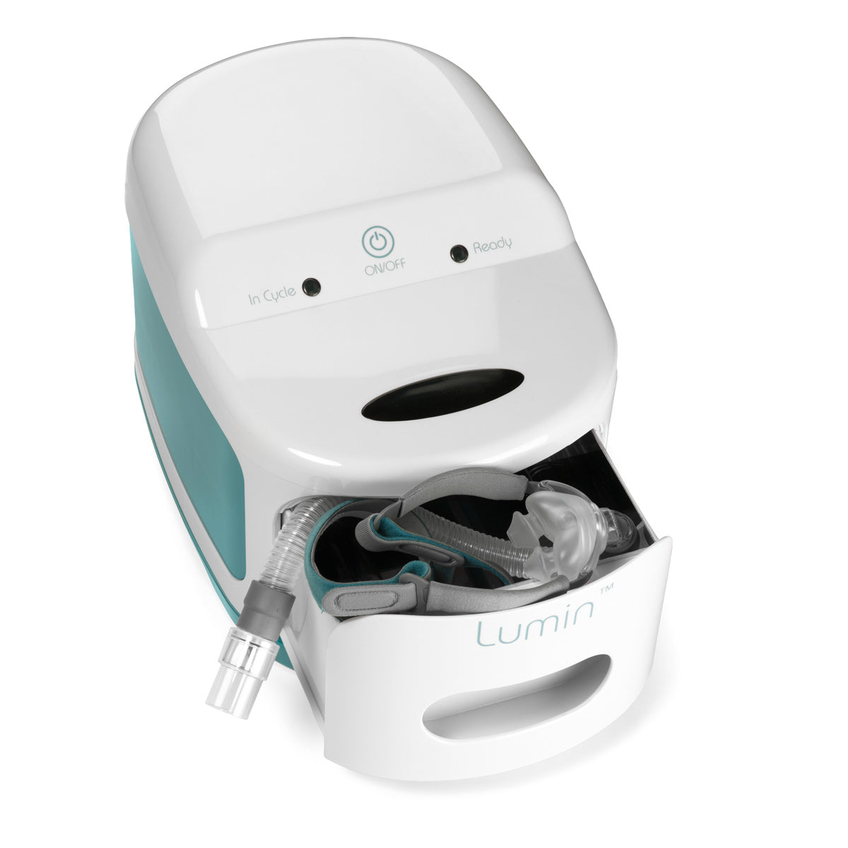 Overhead View of Lumin CPAP Cleaner