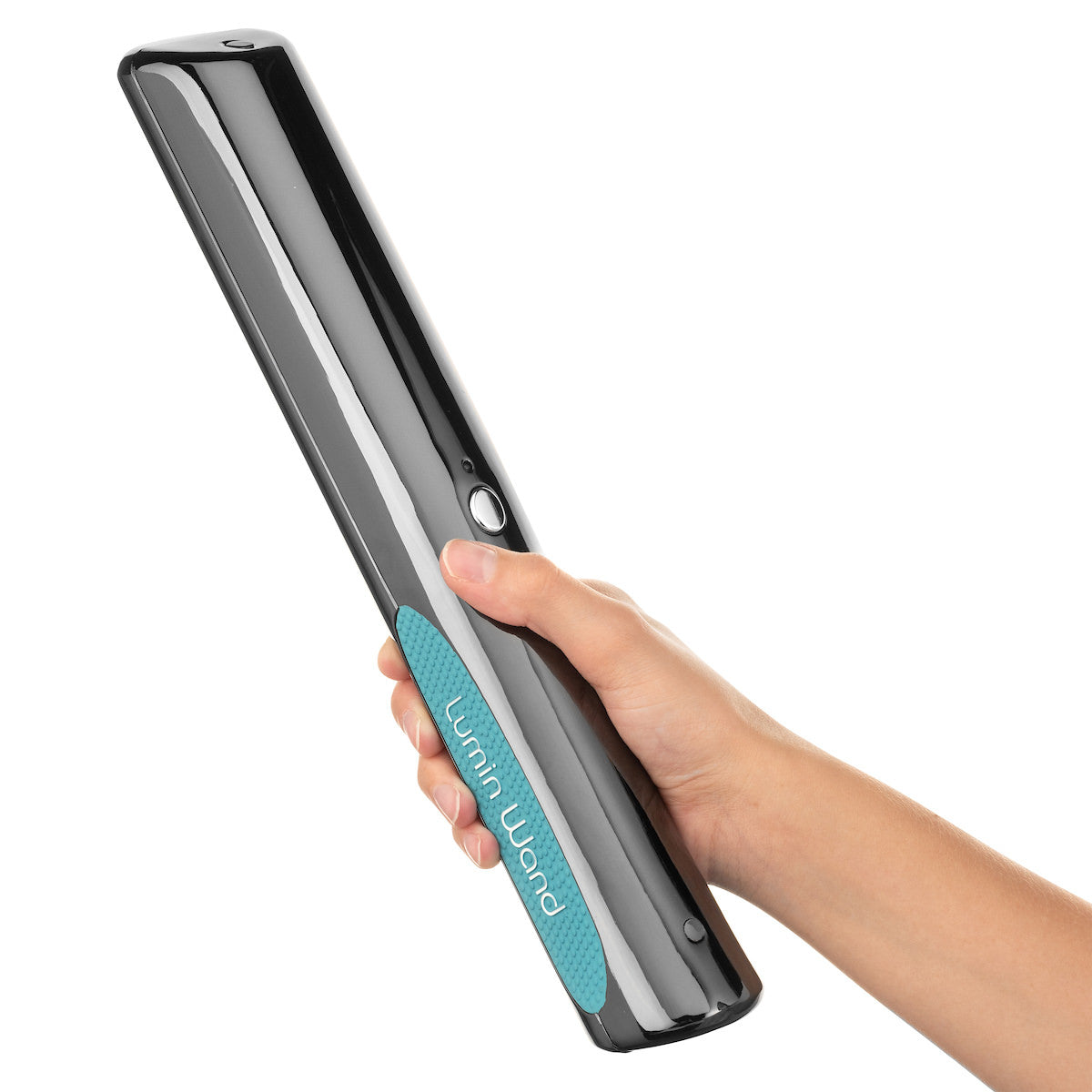Stock Image of Person Holding Lumin Wand UV Sanitizer