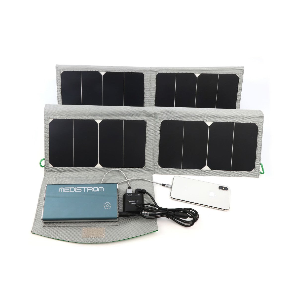 Stock photo of Choice One Medical 50 watt Solar Panel for Pilot 12 and 24 Lite CPAP Battery