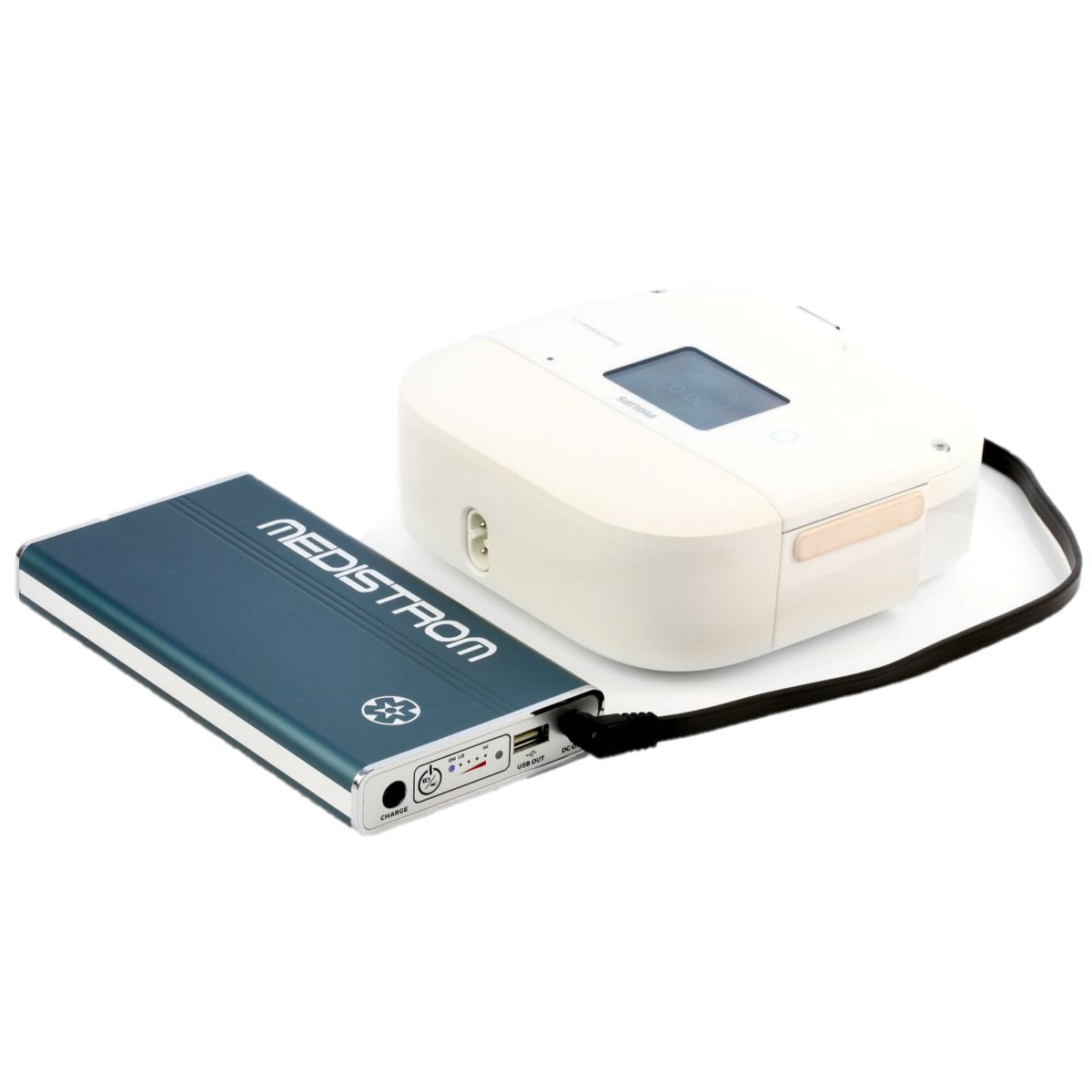 Stock photo of Choice One Medical Medistrom Pilot 12 Lite CPAP machine battery
