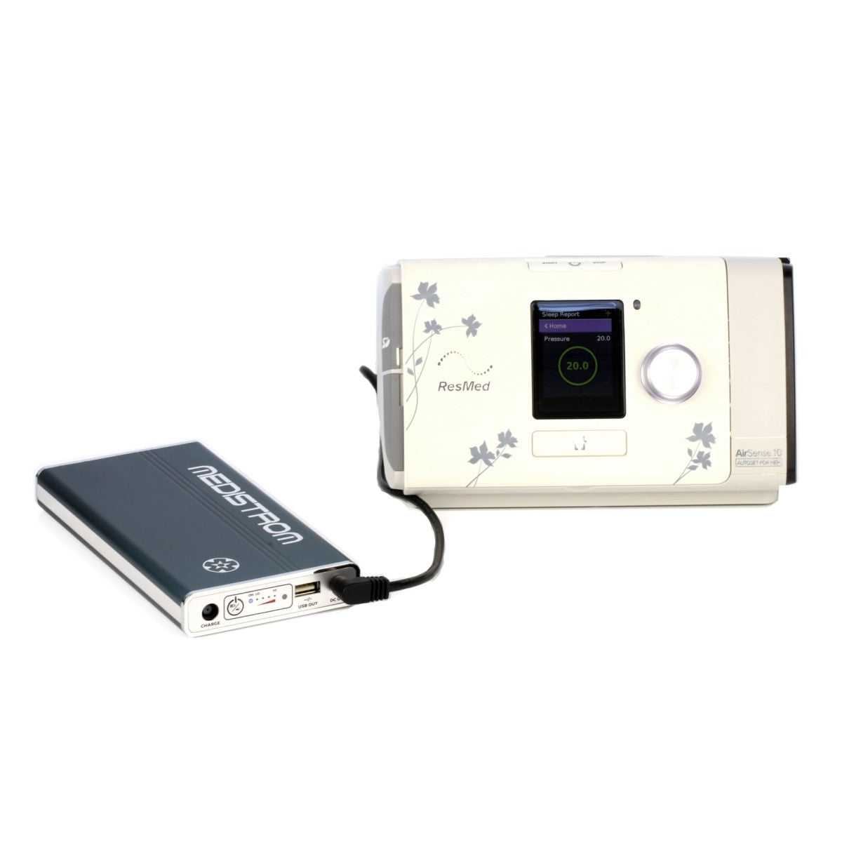 Stock Image of Medistrom Pilot 24 Lite Battery Backup Power Supply 24v PAP Devices