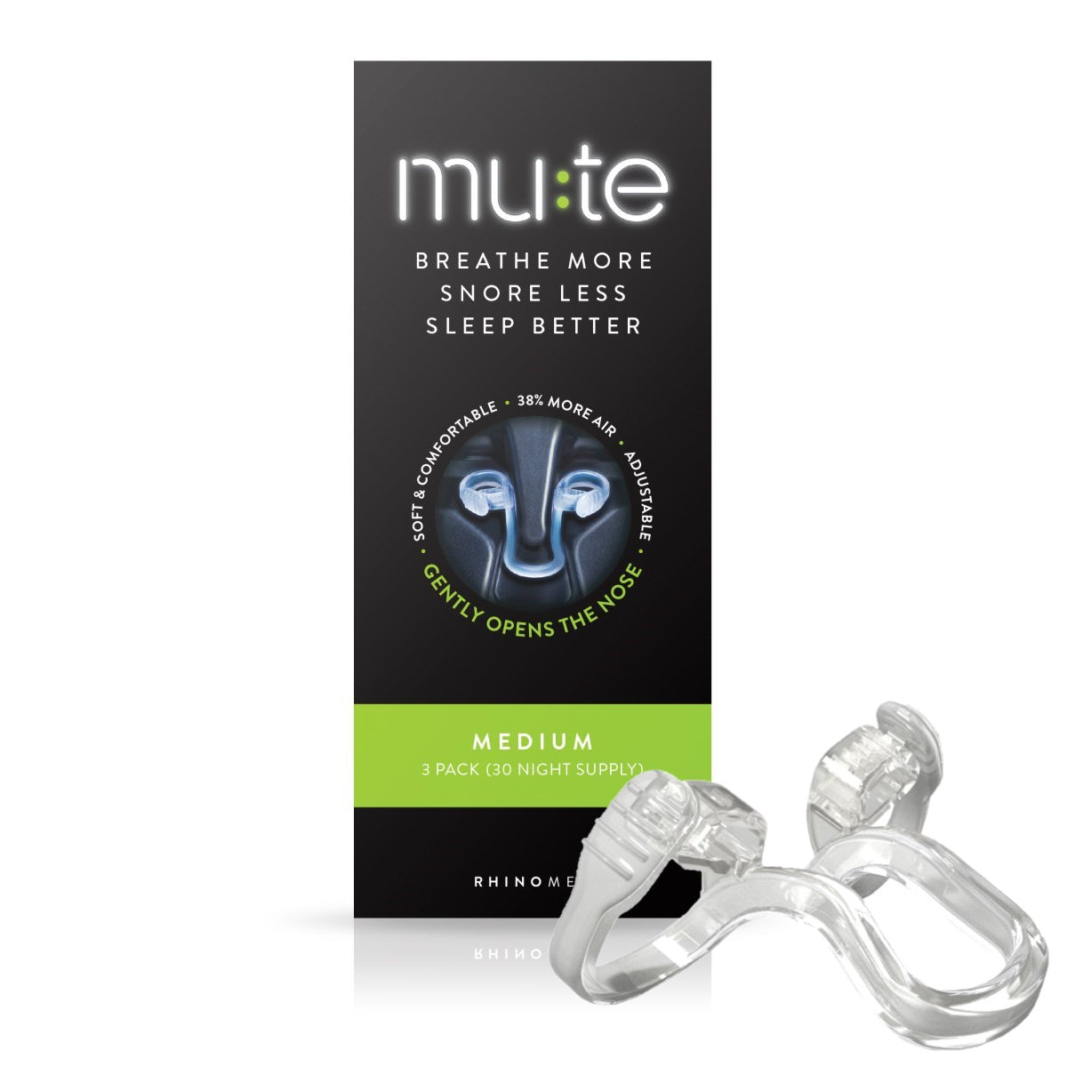 Stock photo of Rhinomed Mute Snoring Device Size Medium